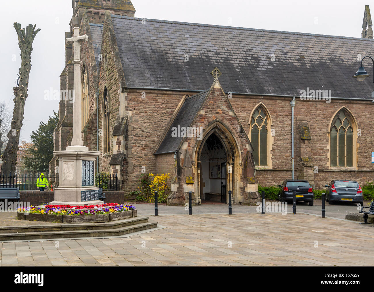 St. Stephens Church in Redditch, Worcestershire, UK Stock Photo