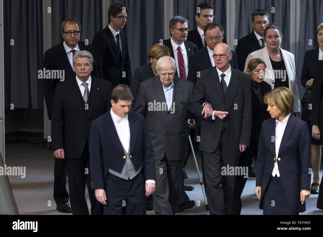 Ceremony  in memory of the victims of thr national socialism in Berlin. Stock Photo