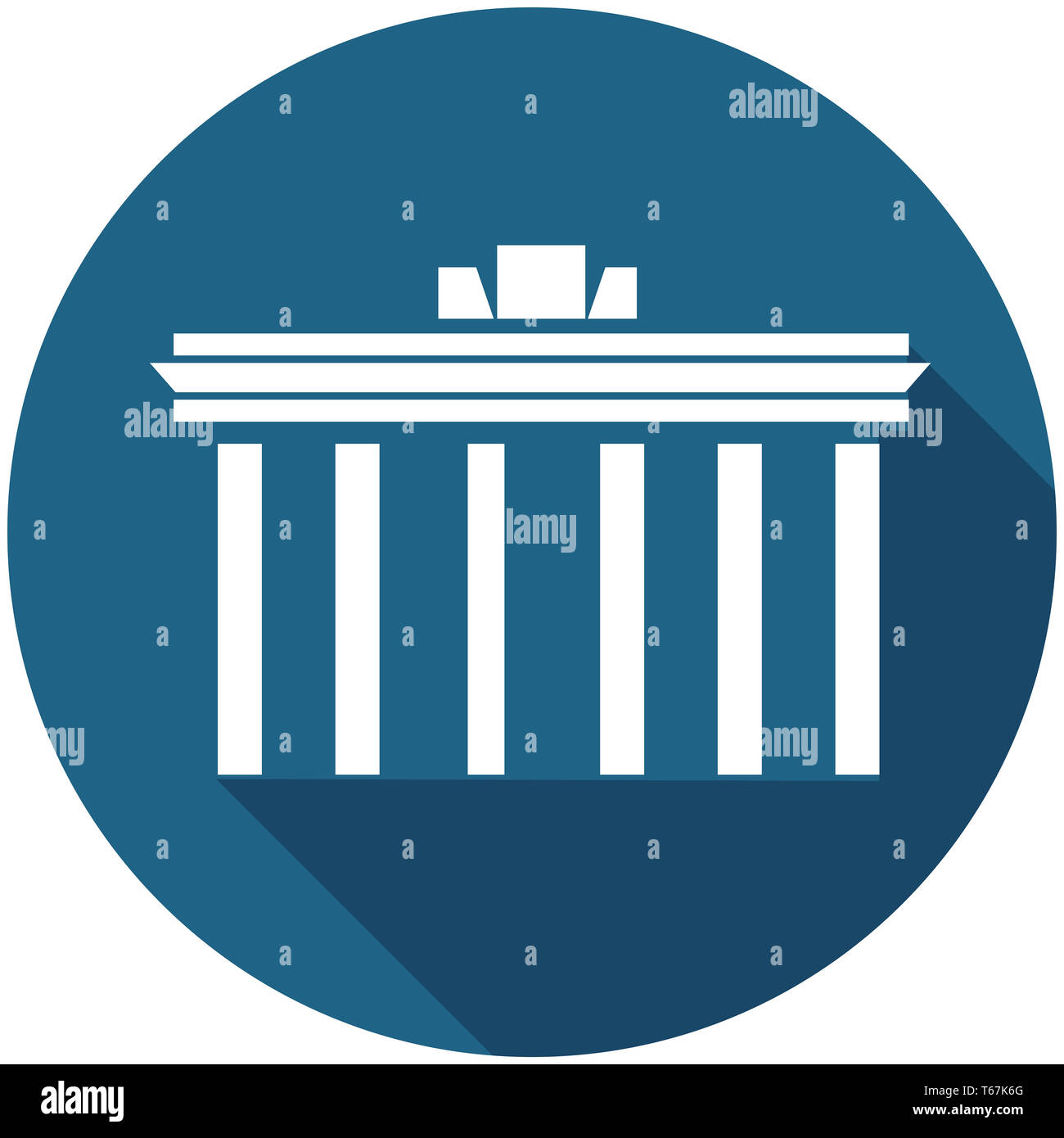 Gate icon flat design hi-res stock photography and images - Alamy