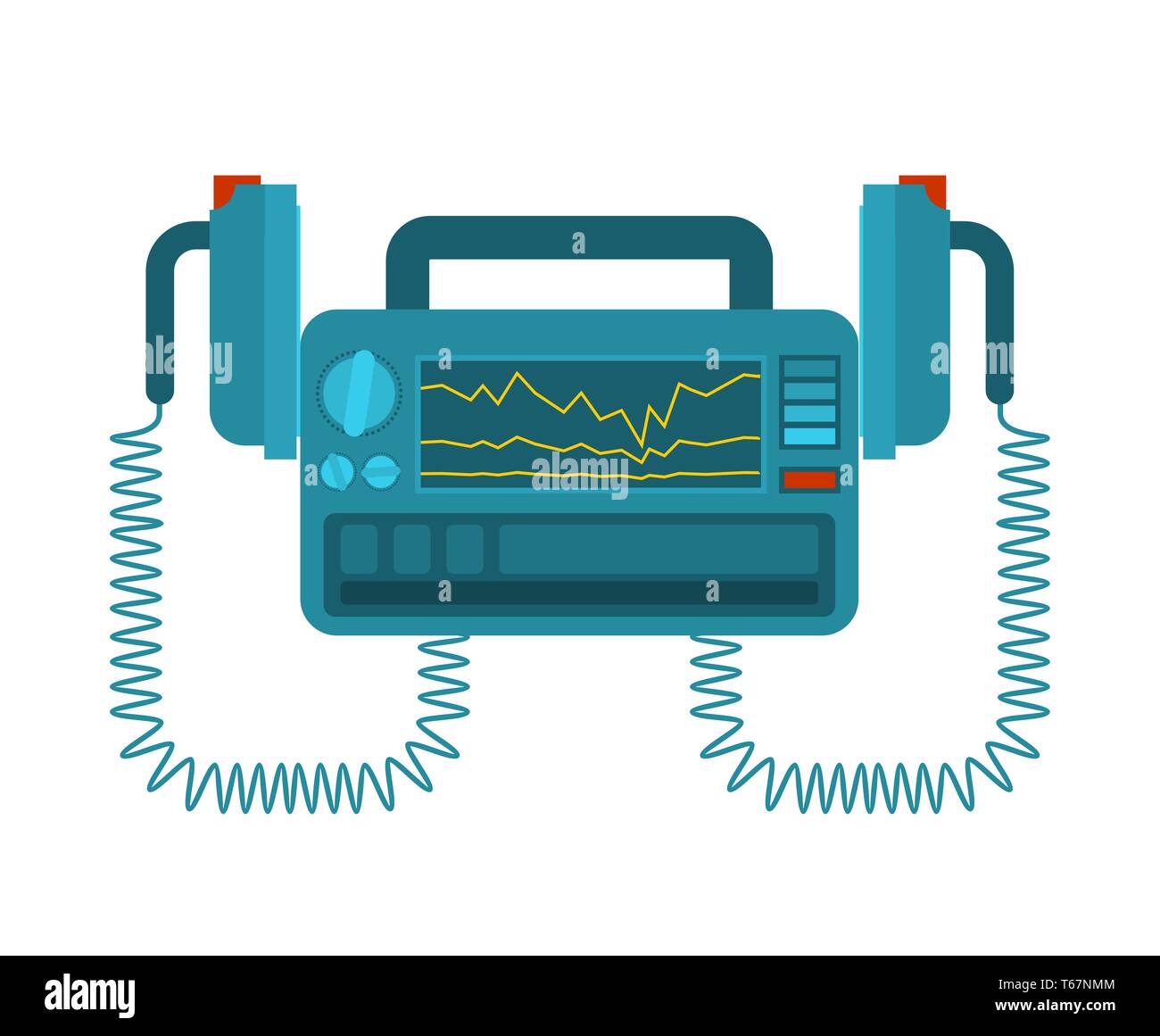 Pacemaker electrodes Stock Vector Images Alamy