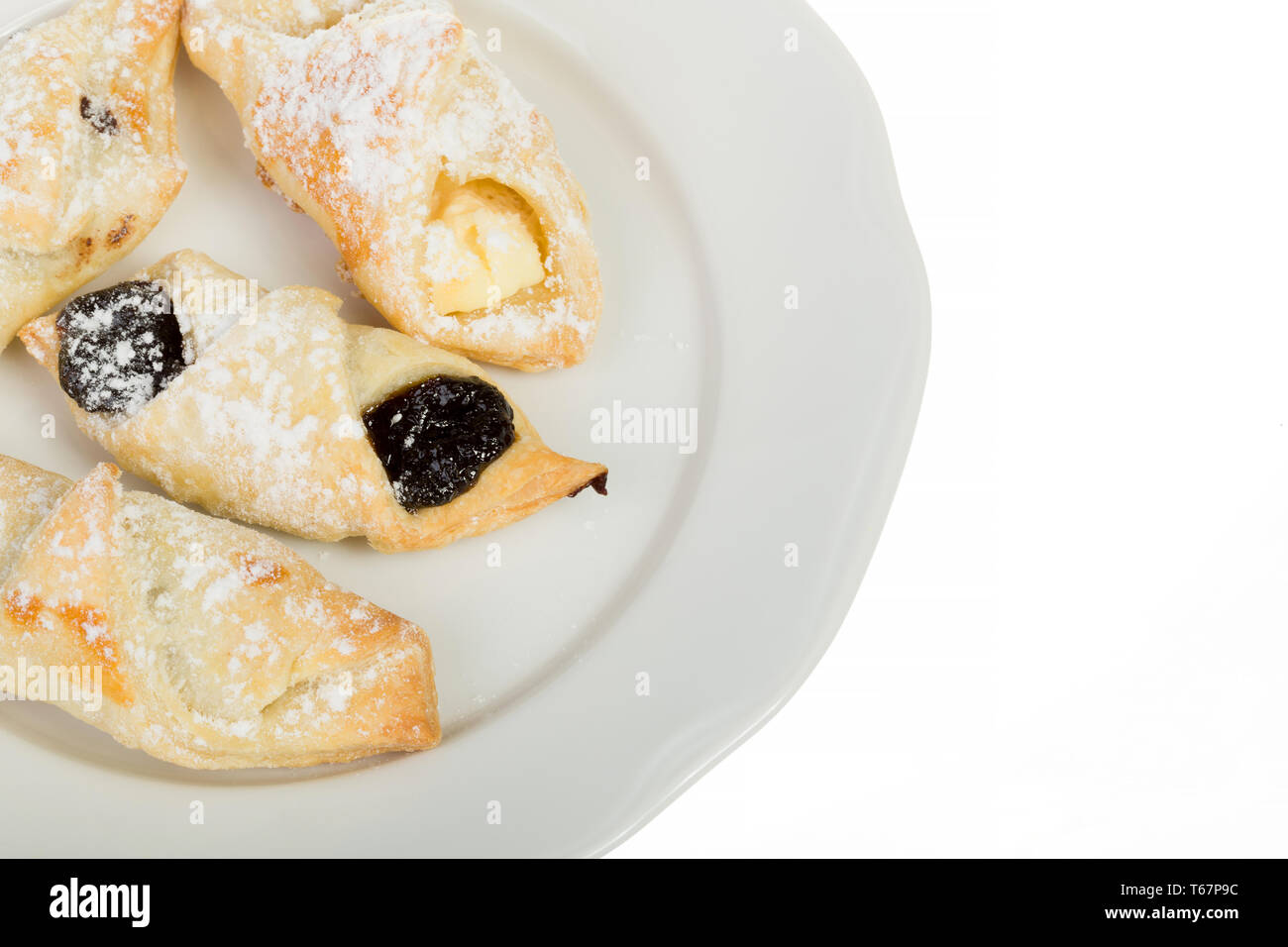 homemade pastry isolated Stock Photo - Alamy