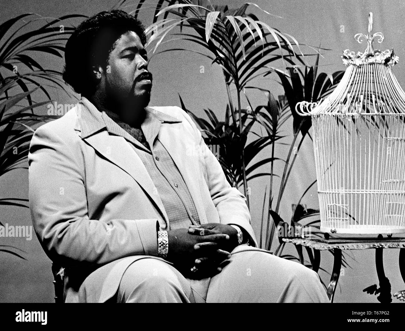 Barry White In Tv Studio Stock Photo 244804450 Alamy