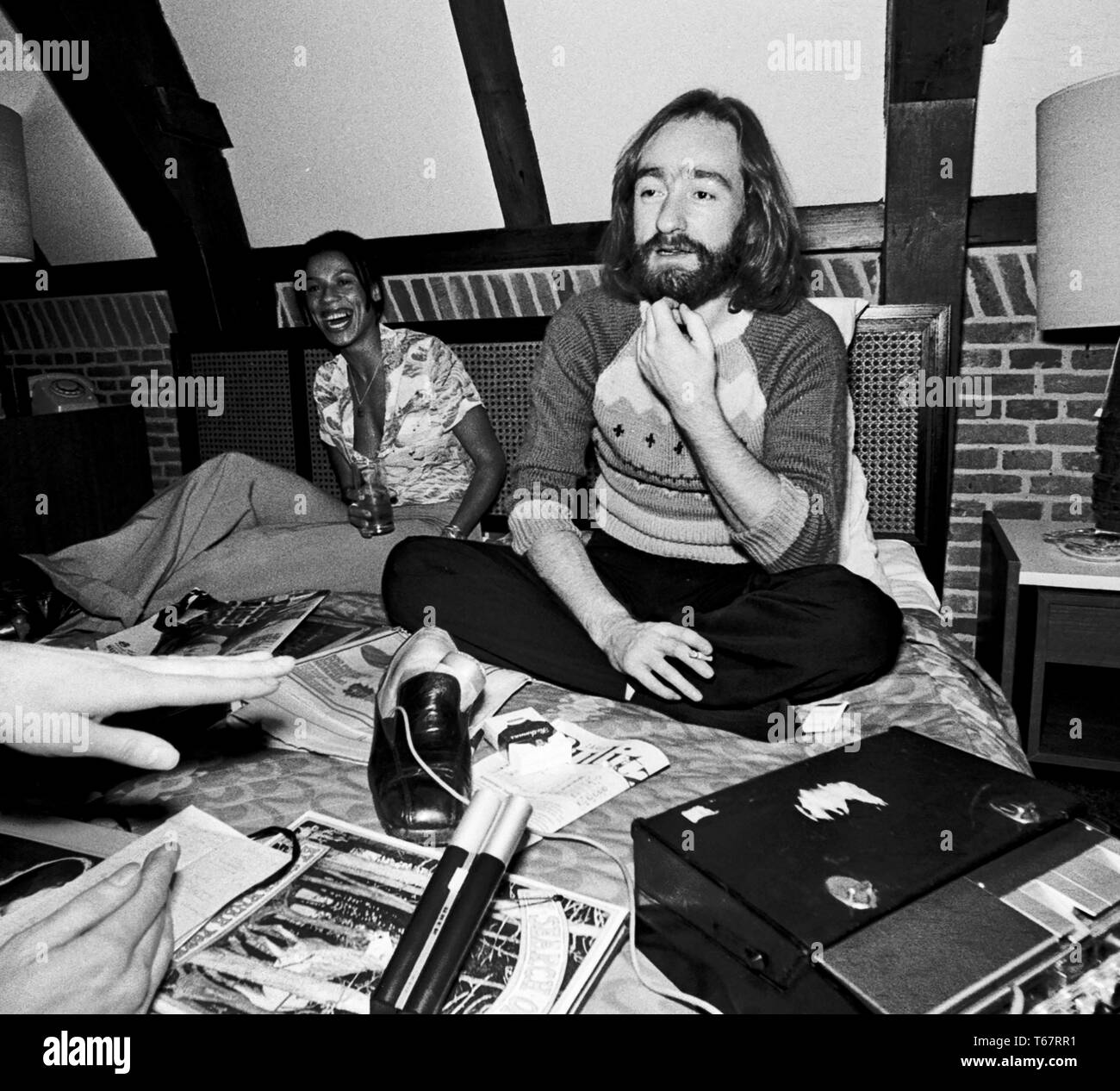 Dave Mason Posed In Amsterdam, May 1974 Stock Photo Alamy