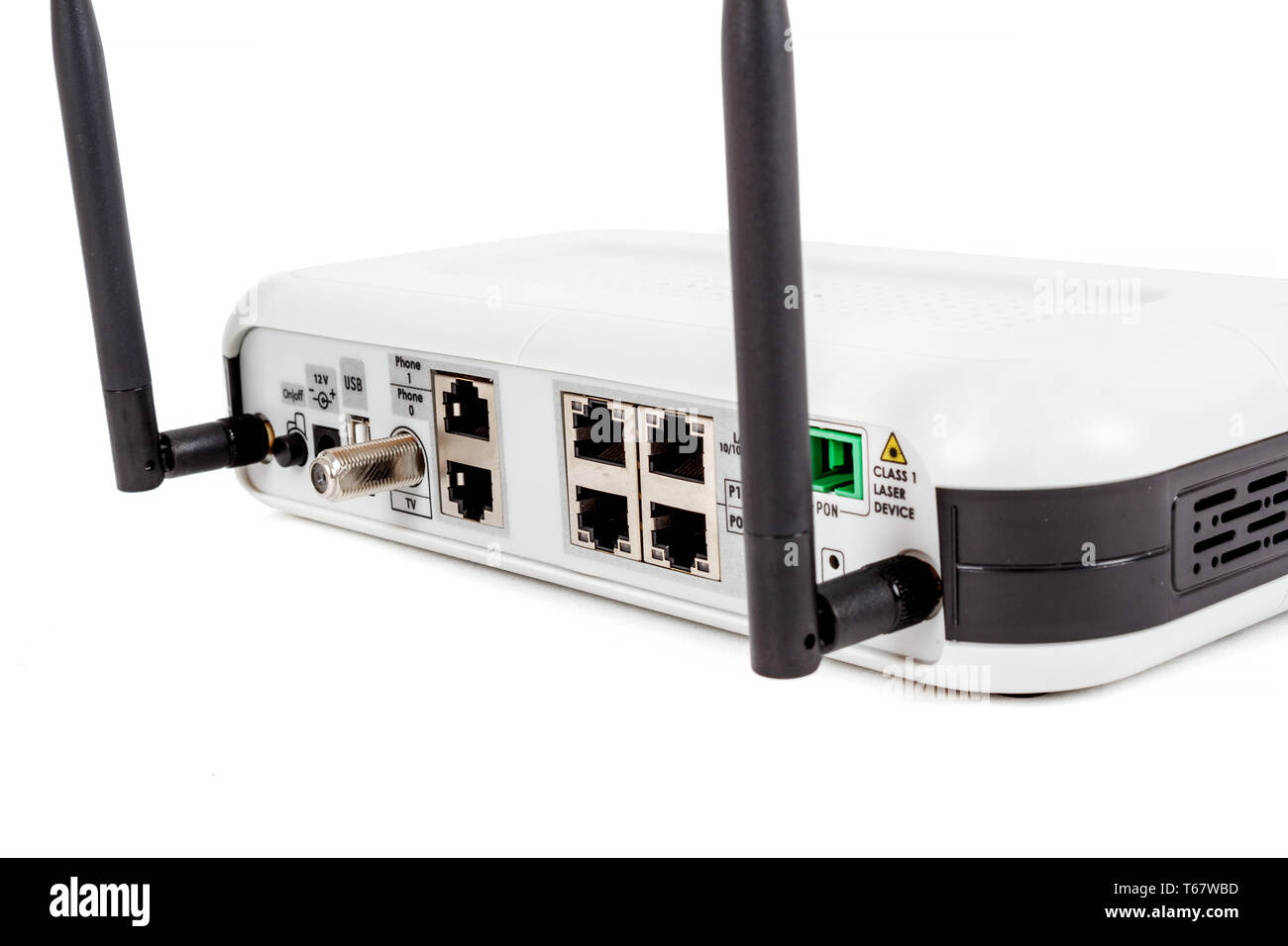 End user GPON terminal Stock Photo - Alamy