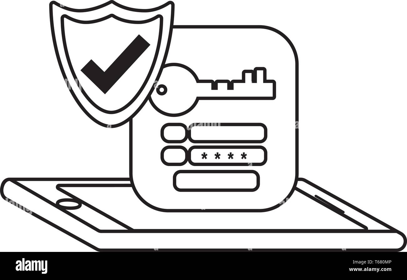 Digital banking services online tools smartphone screen password