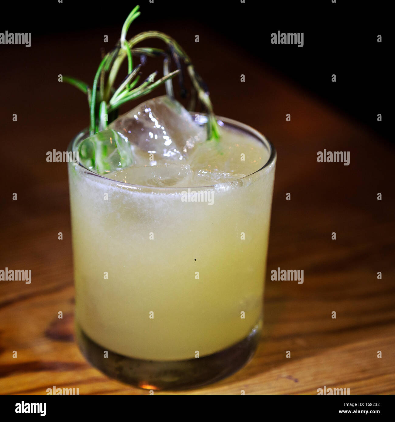 Cocktail served in Charleston, South Carolina, USA. The city is