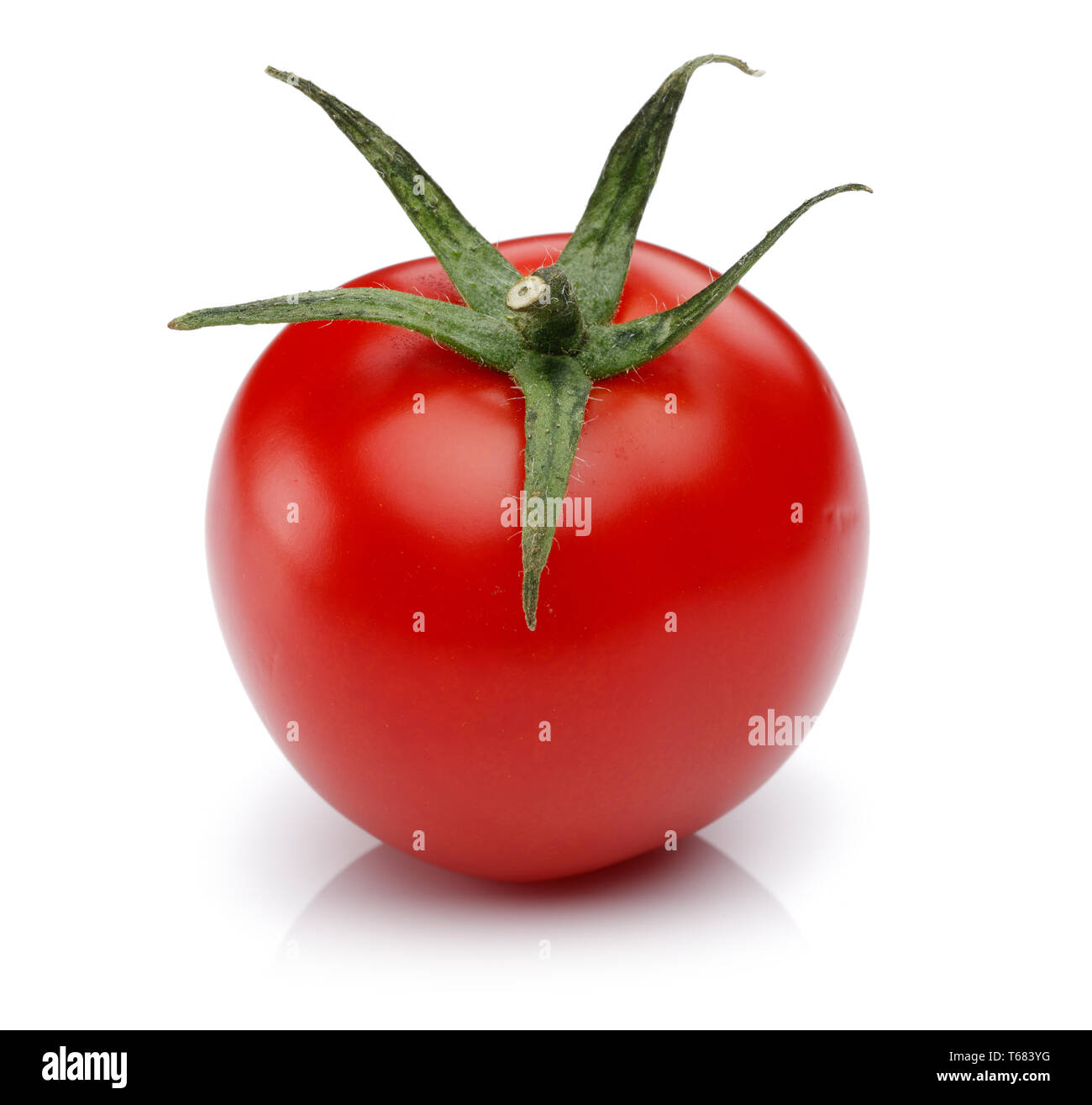 Fresh cherry tomato isolated on white background Stock Photo