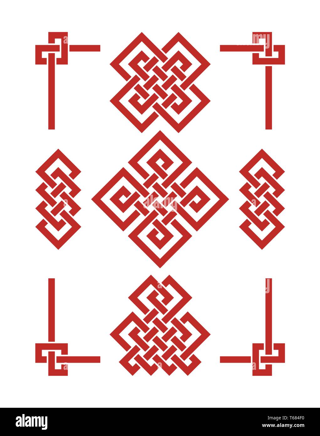 chinese new year endless knot