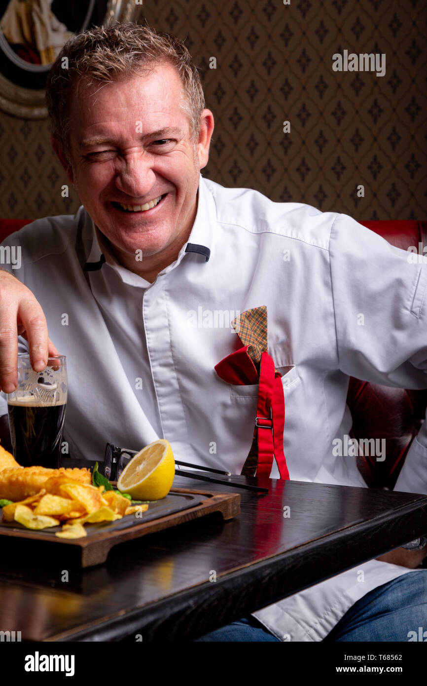 Fabulous At Any Age Portrait Of Fashionable 50 Year Old Man In