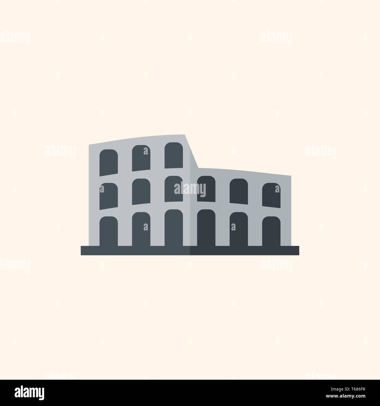 Amphitheatre icon hi-res stock photography and images - Alamy