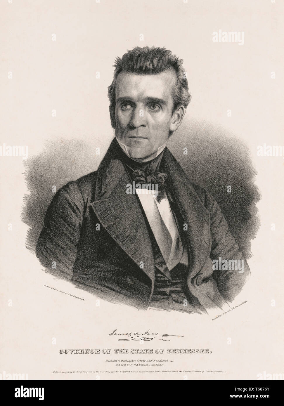 James k polk hires stock photography and images Alamy