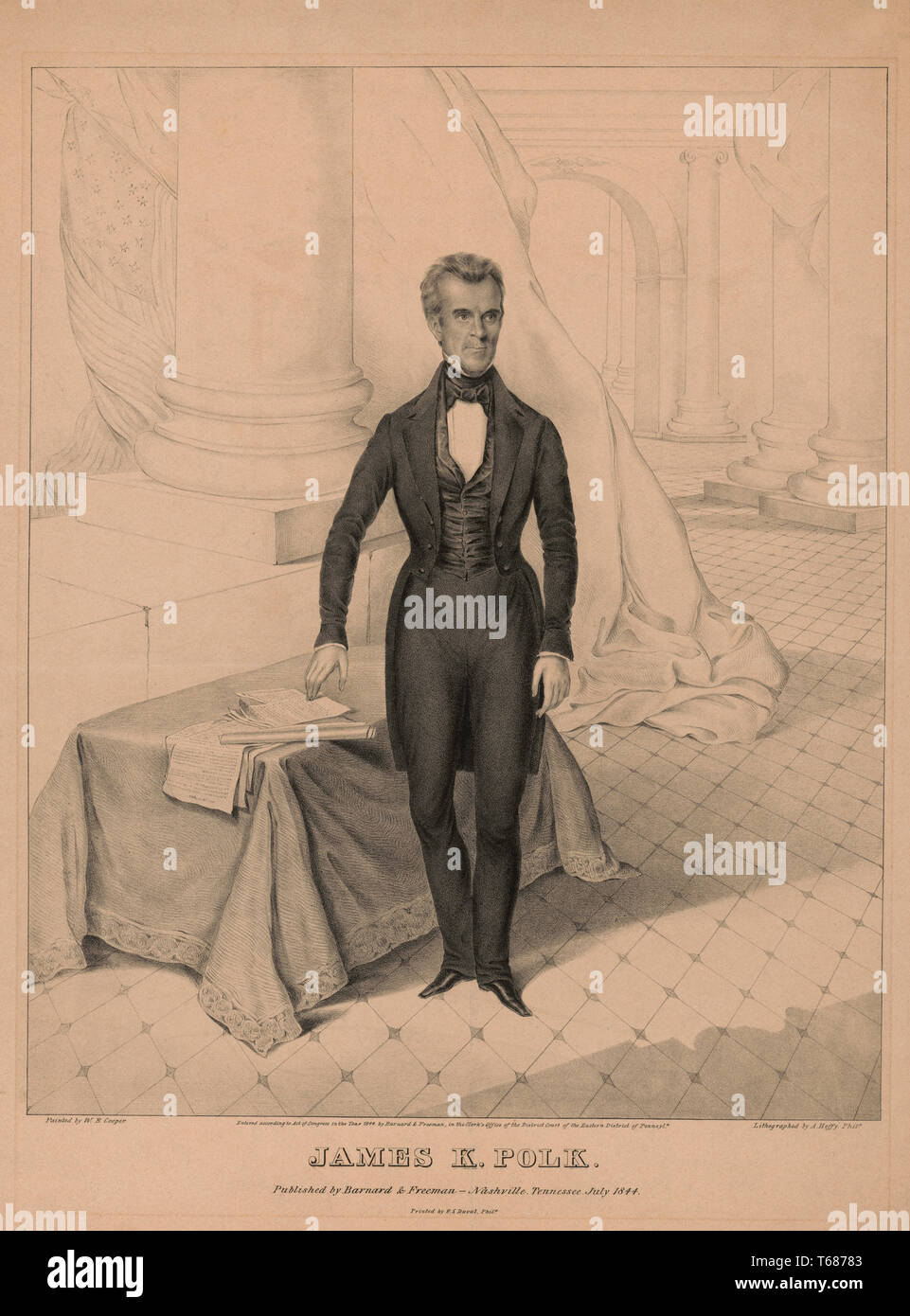 James k polk hires stock photography and images Alamy