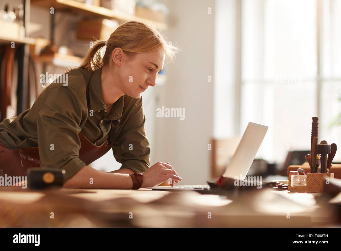 Female Business Owner Stock Photo