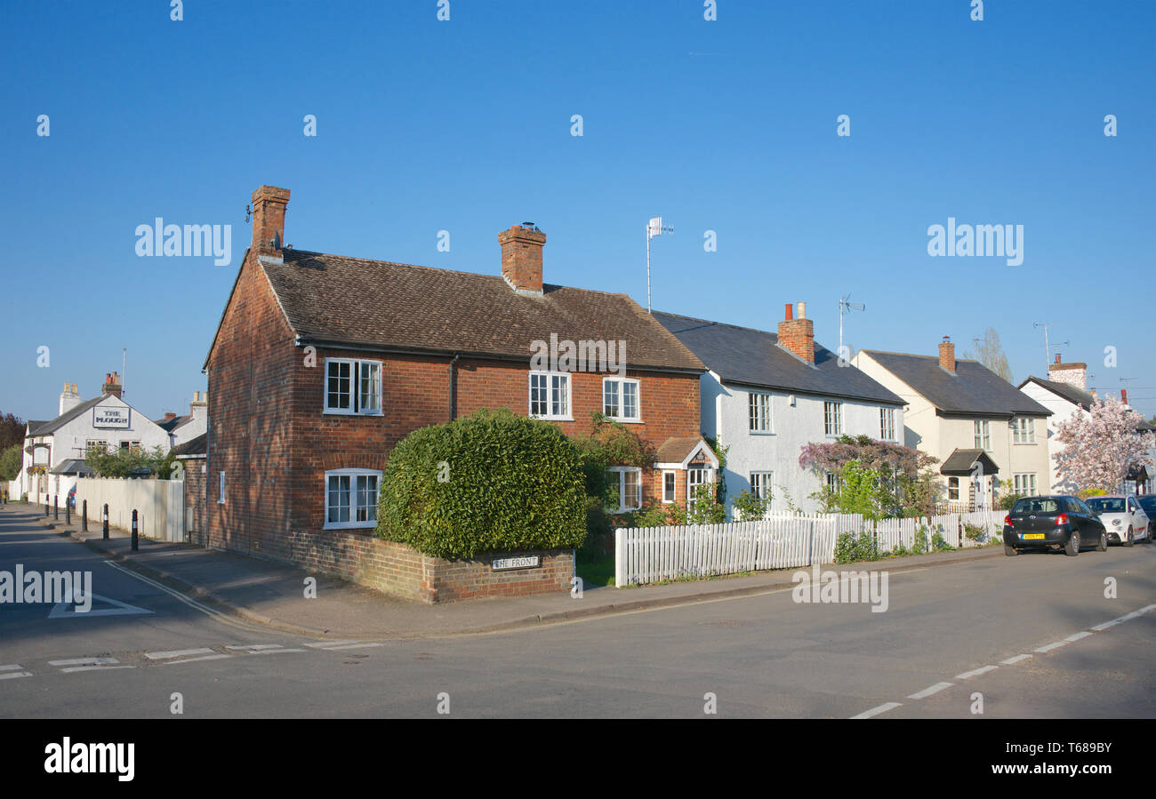 The Front Potten End village Hertfordshire England Stock Photo Alamy