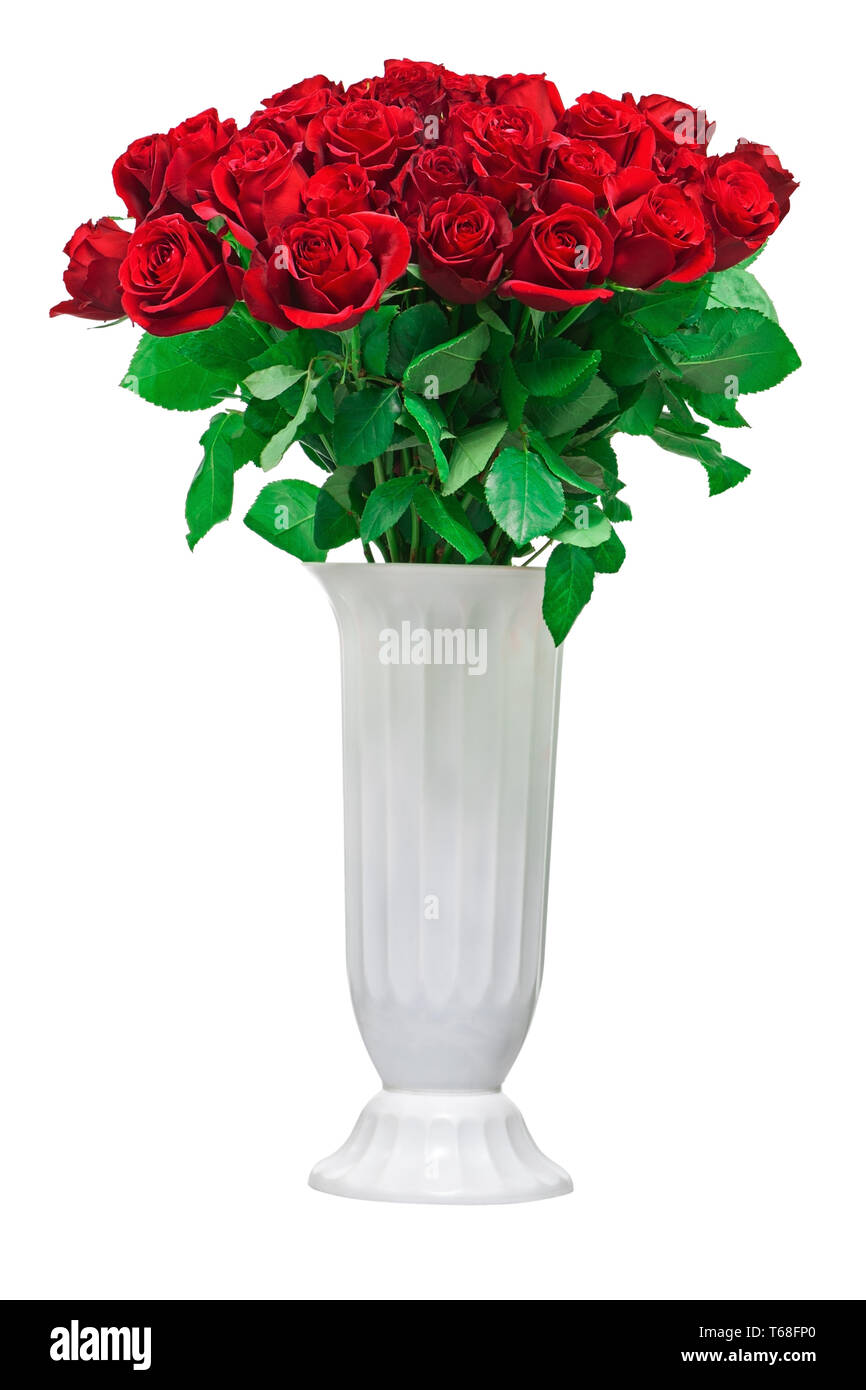 Colorful flower bouquet from red roses isolated on white background ...