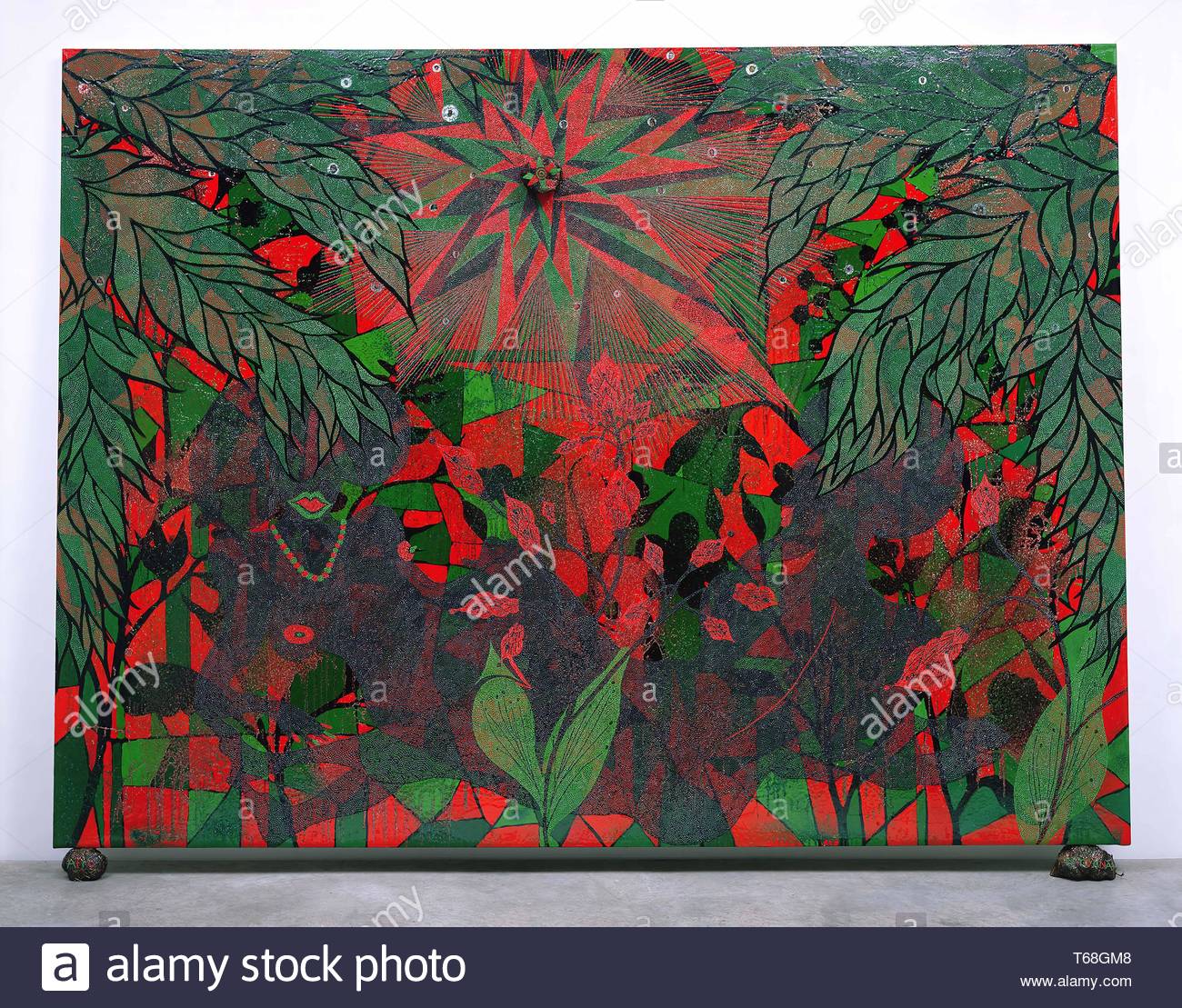 Chris Ofili-Afronirvana - Stock Image Chris Ofili Stock Photos & Chris Ofili Stock Images - Alamy