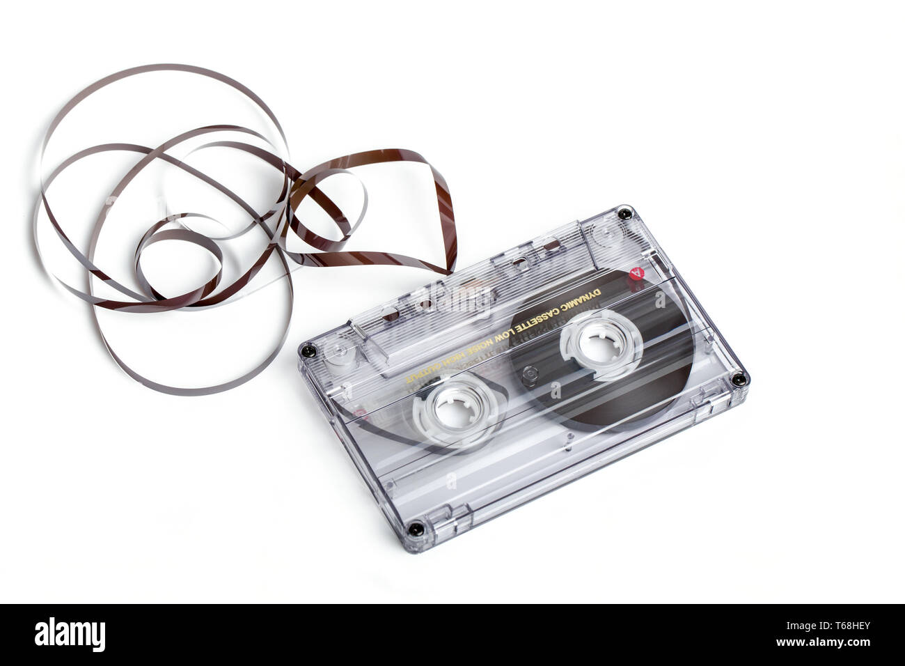 close up of vintage audio tape cassette Stock Photo Alamy