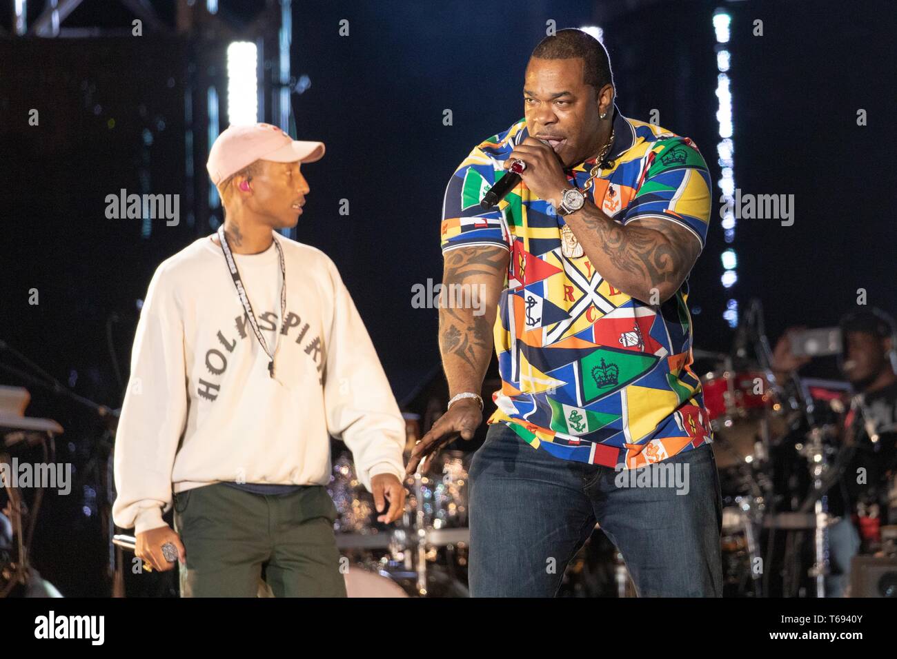 April 27, 2019 Virginia Beach, Virginia, U.S PHARRELL WILLIAMS and