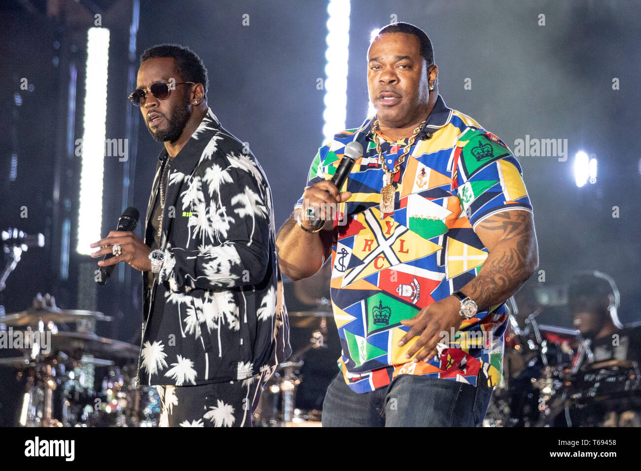 Sean 'Diddy' Combs AKA Puff Daddy hosts a Pre-Fight Party at REHAB Pool  Party at Hard Rock Hotel & Casino in Las vegas, NV on august 26, 2017.  Credit: Erik Kabik Photography/Media