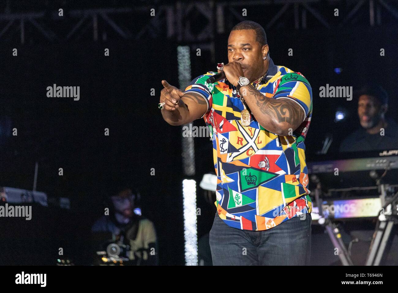 April 27, 2019 Virginia Beach, Virginia, U.S BUSTA RHYMES (TREVOR