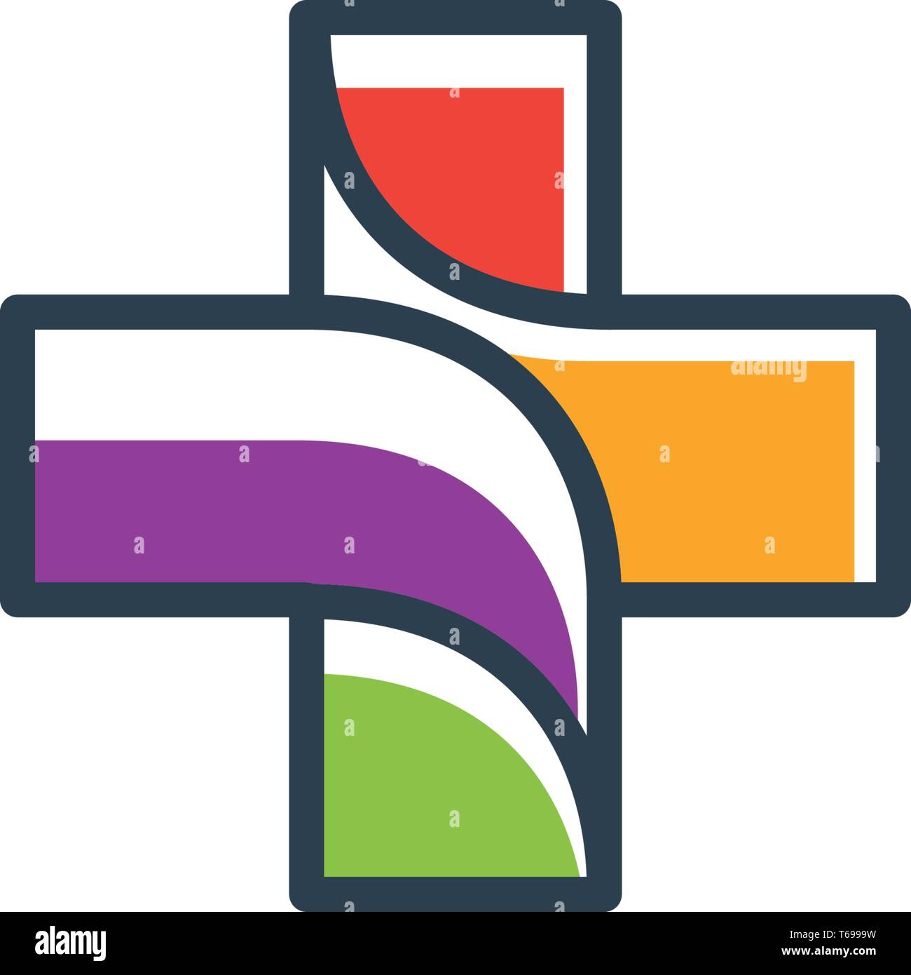 Medical Cross and Health Pharmacy Logo Vector Stock Vector Image & Art ...