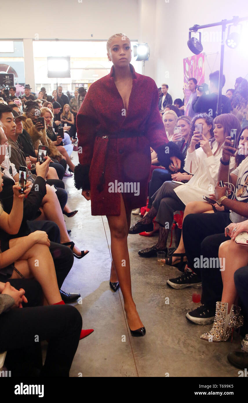 Autumn/ Winter 2019 collaboration Collection fashion show MJS x JMS ...
