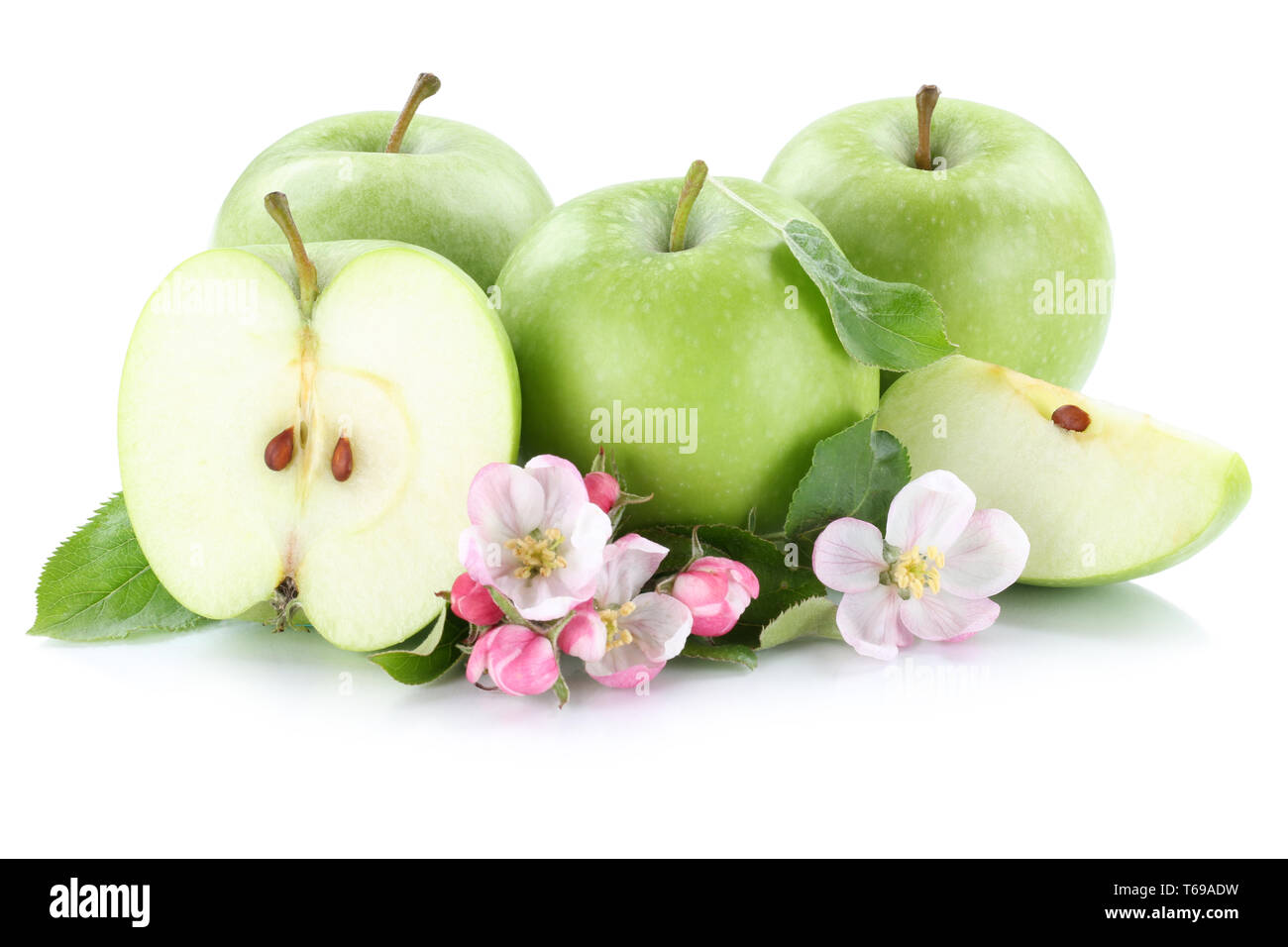 Beautiful Apple CutOut Stock Photo Alamy