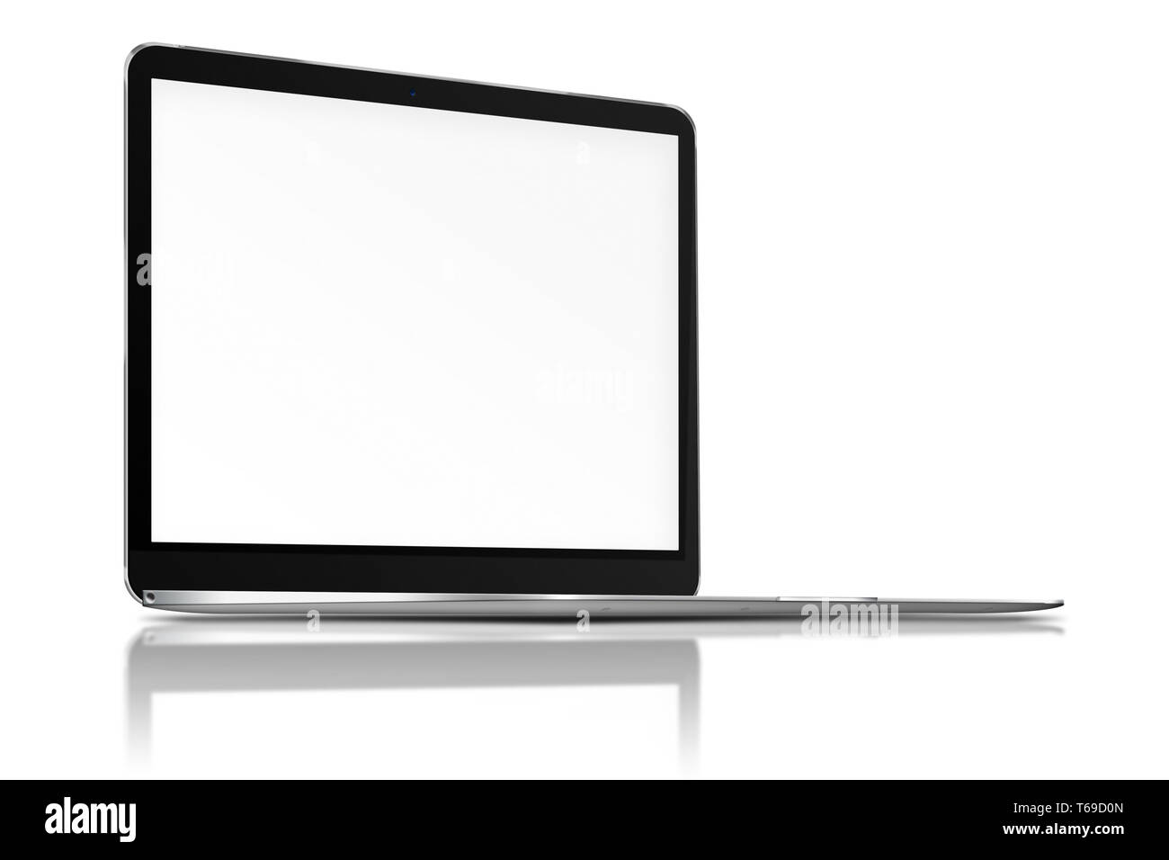 laptop-with-blank-white-screen-stock-photo-alamy