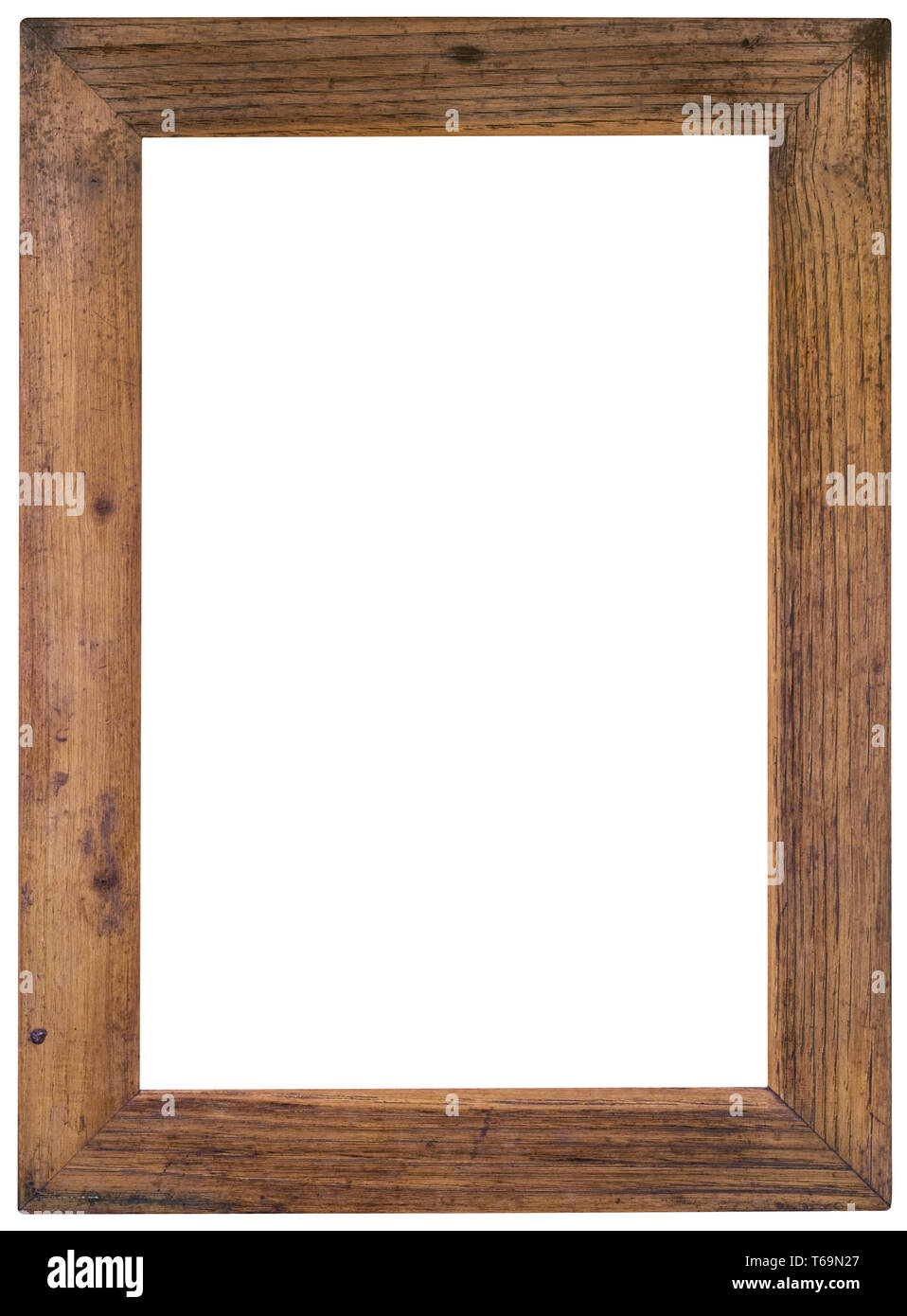 Wooden Frame Cutout Stock Photo Alamy