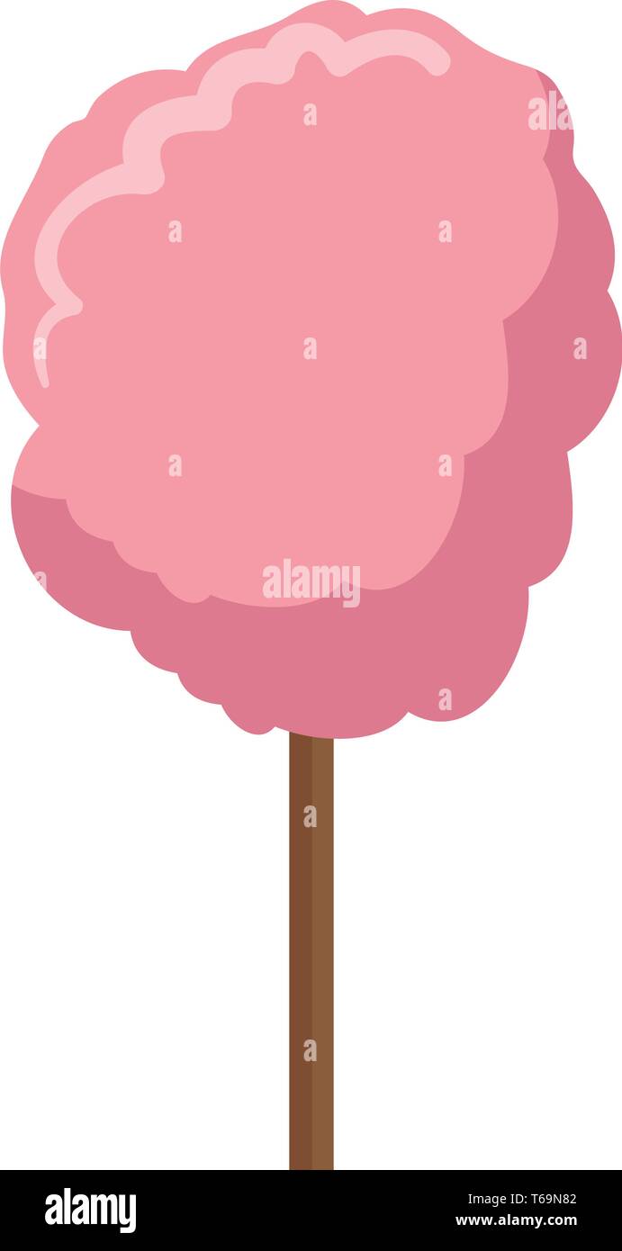 sweet cotton candy icon Stock Vector Image & Art - Alamy