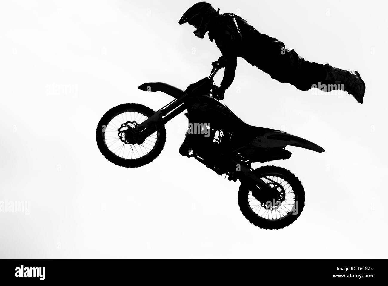 Motocross Black and White Stock Photos & Images - Alamy