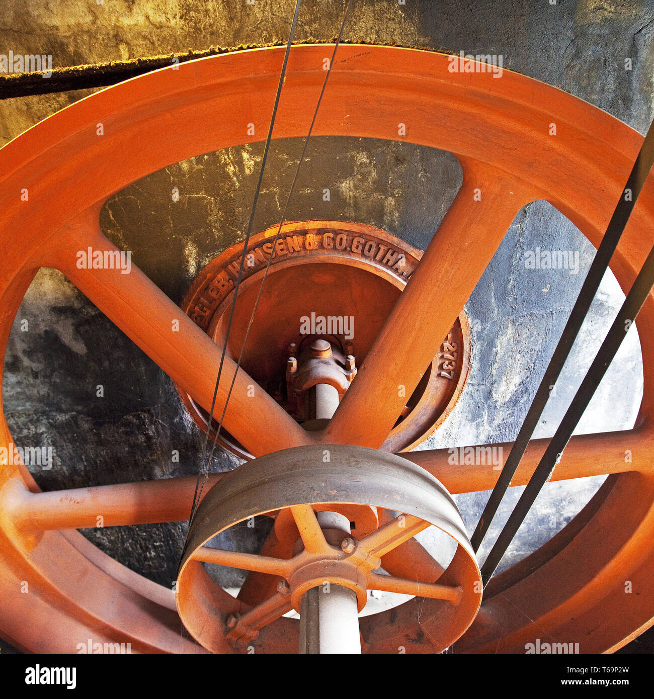 Industrial flywheel hi-res stock photography and images - Alamy