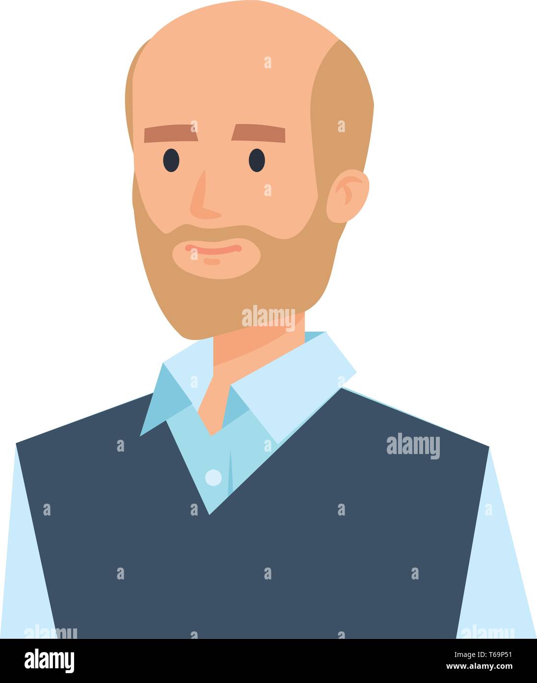 elegant businessman avatar character Stock Vector Image & Art - Alamy