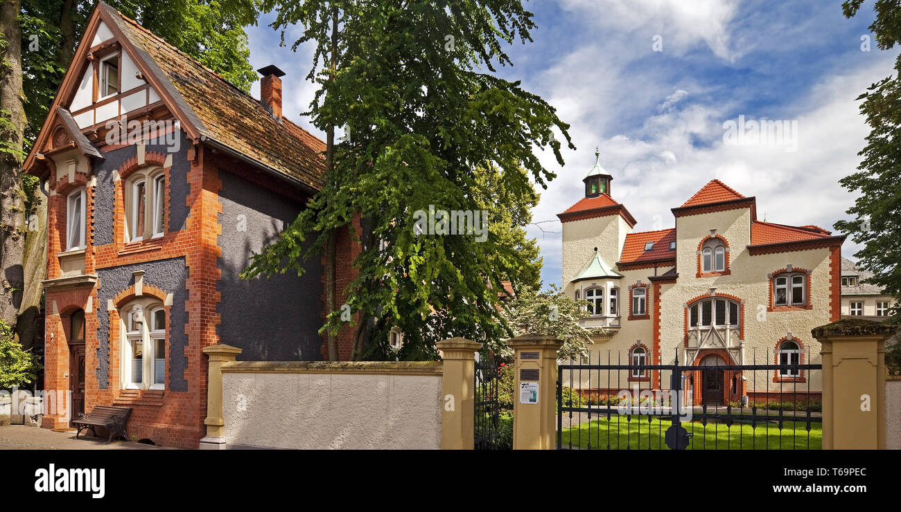 cabman house and music school, Recklinghausen, North Rhine-Westphalia, Germany Stock Photo
