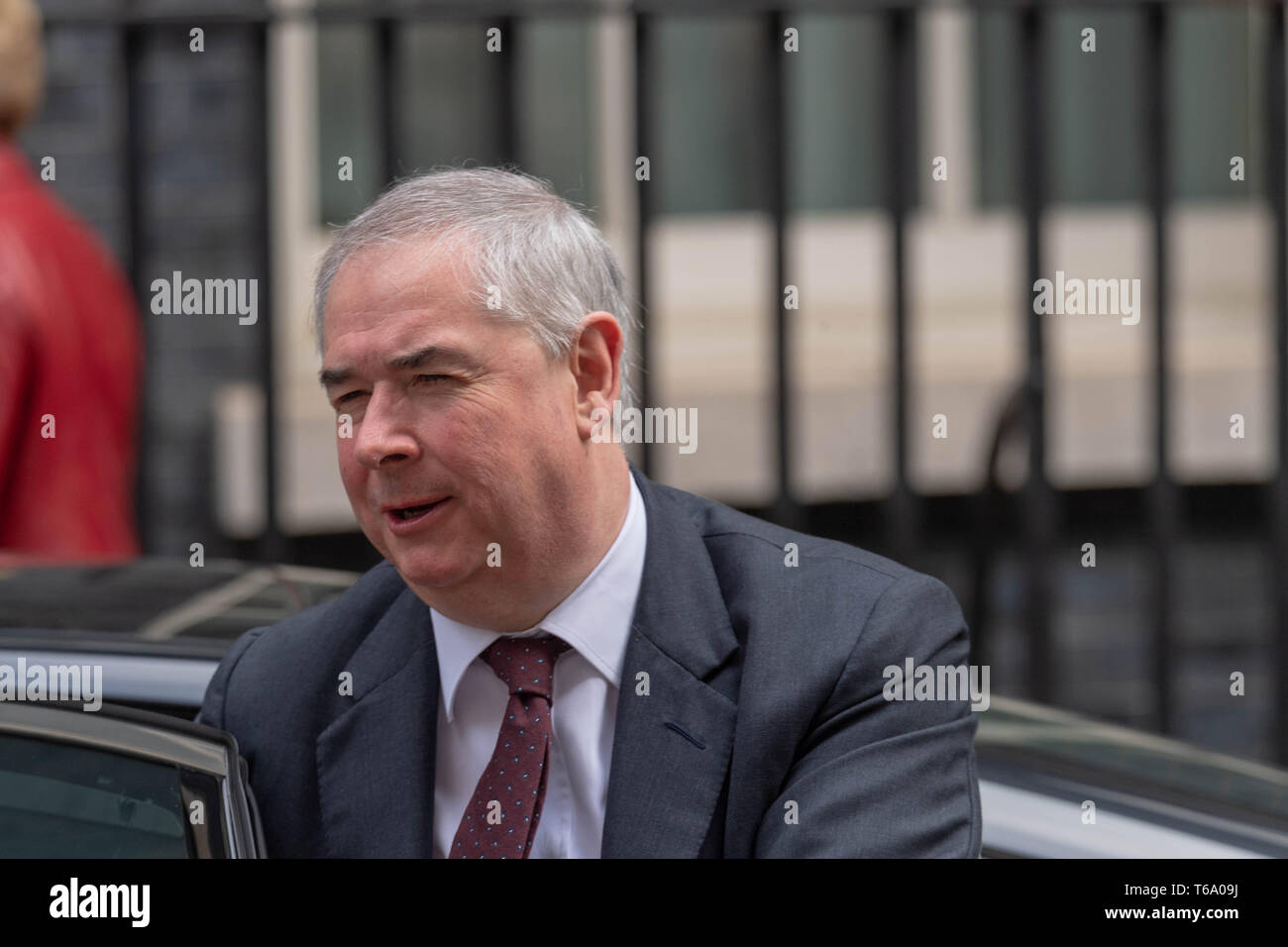 London 30th April 2019, Geoffrey Cox QC MP arrives at a Cabinet meeting at 10 Downing Street, London Credit: Ian Davidson/Alamy Live News Stock Photo