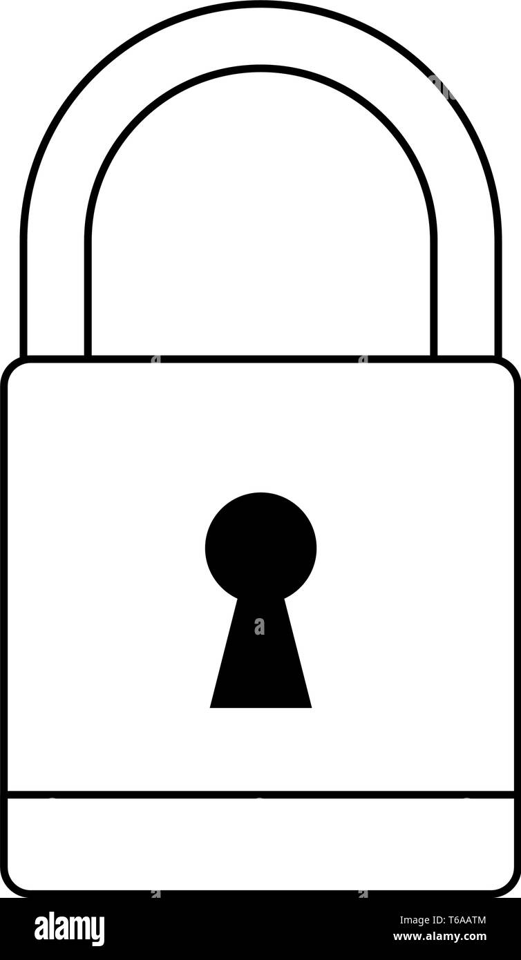 padlock icon cartoon Stock Vector Image & Art - Alamy