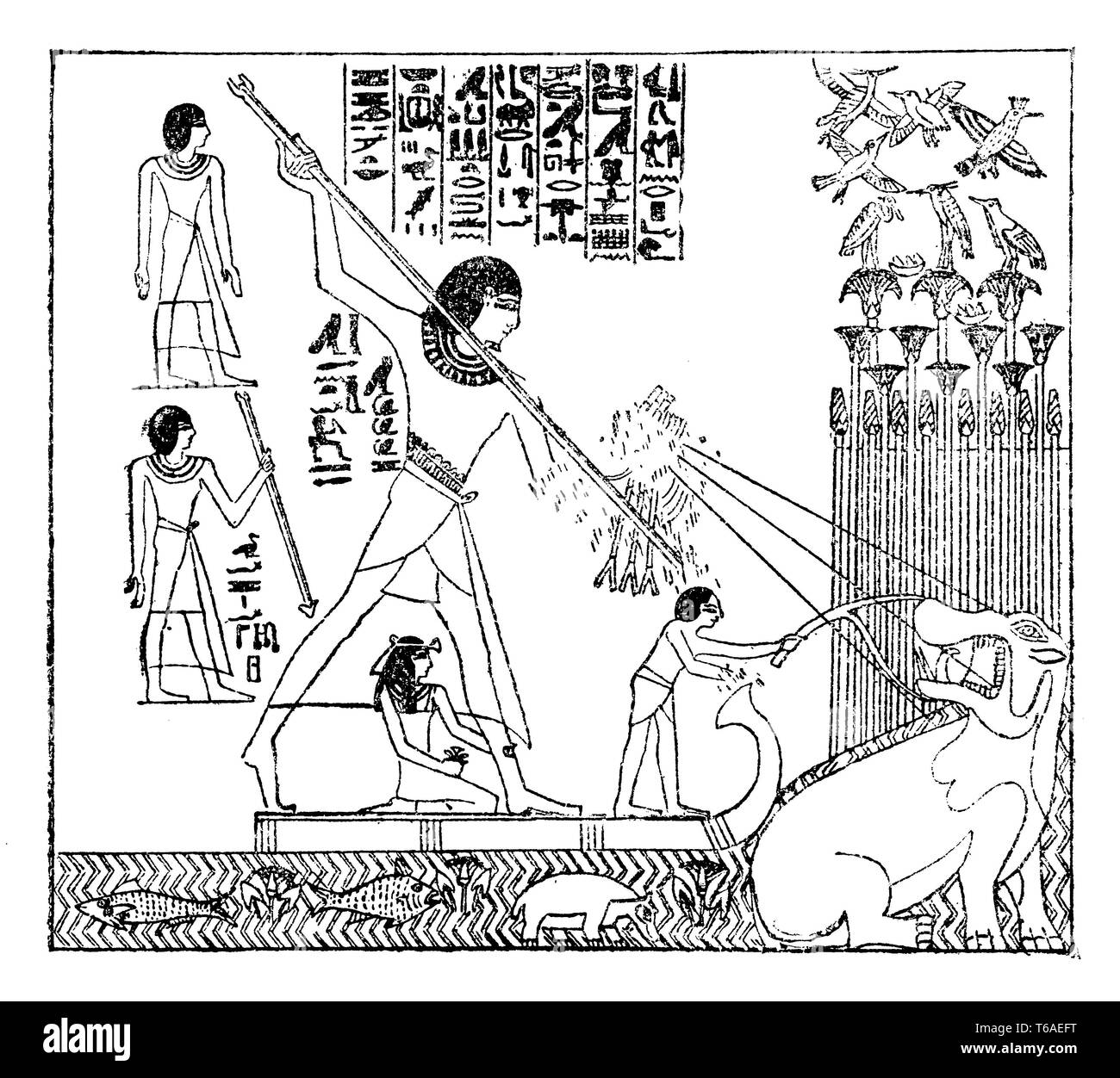 Ancient egypt hunting hires stock photography and images Alamy