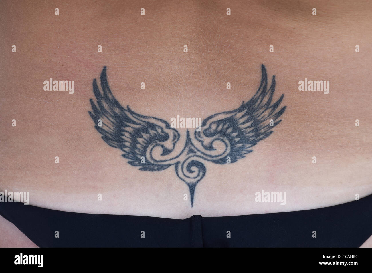 Wings Tattoo High Resolution Stock Photography And Images Alamy