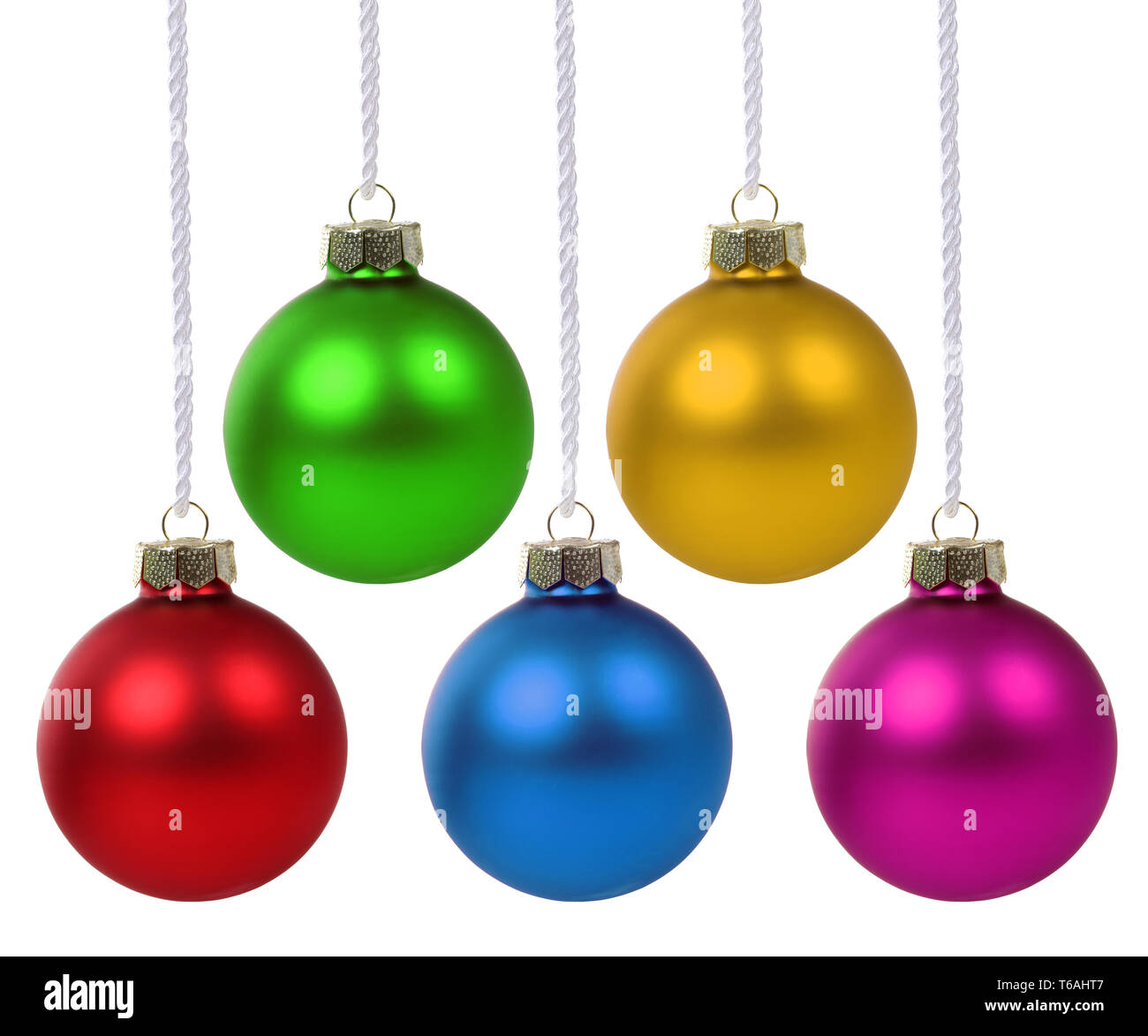 Weihnachtskugeln Weihnachten Kugeln bunte Deko Dekoration hängen