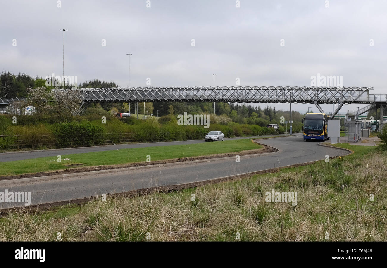 Glasgow motorway bridge hi-res stock photography and images - Alamy