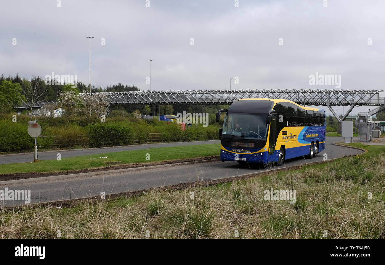 Glasgow motorway bridge hi-res stock photography and images - Alamy