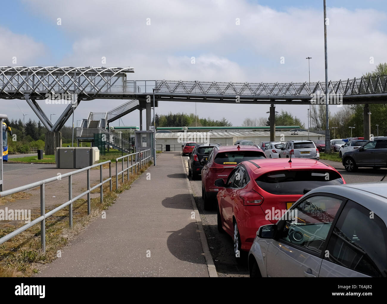 Harthill Service Station High Resolution Stock Photography and Images