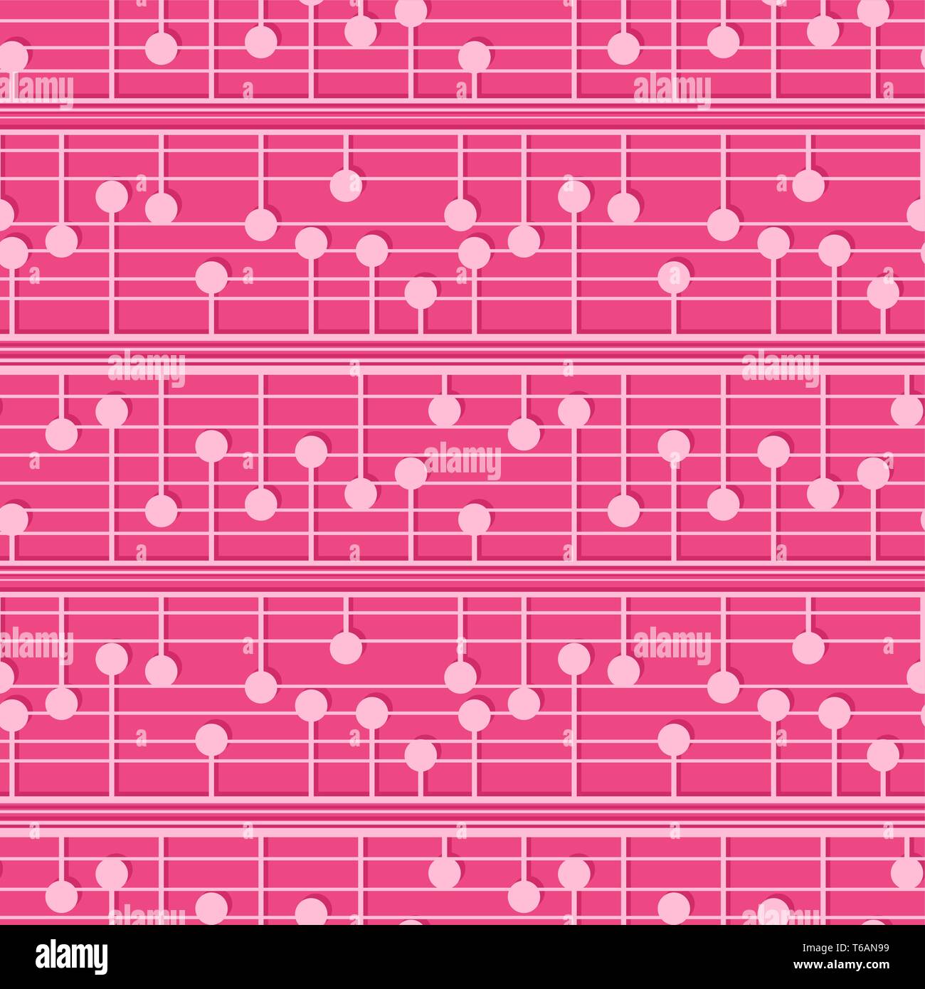 Abstract Geometric Seamless Pattern Dotted Vector Pink Ornament For Textile Wrapping Paper Fabric Wallpaper Web Etc Stock Vector Image Art Alamy