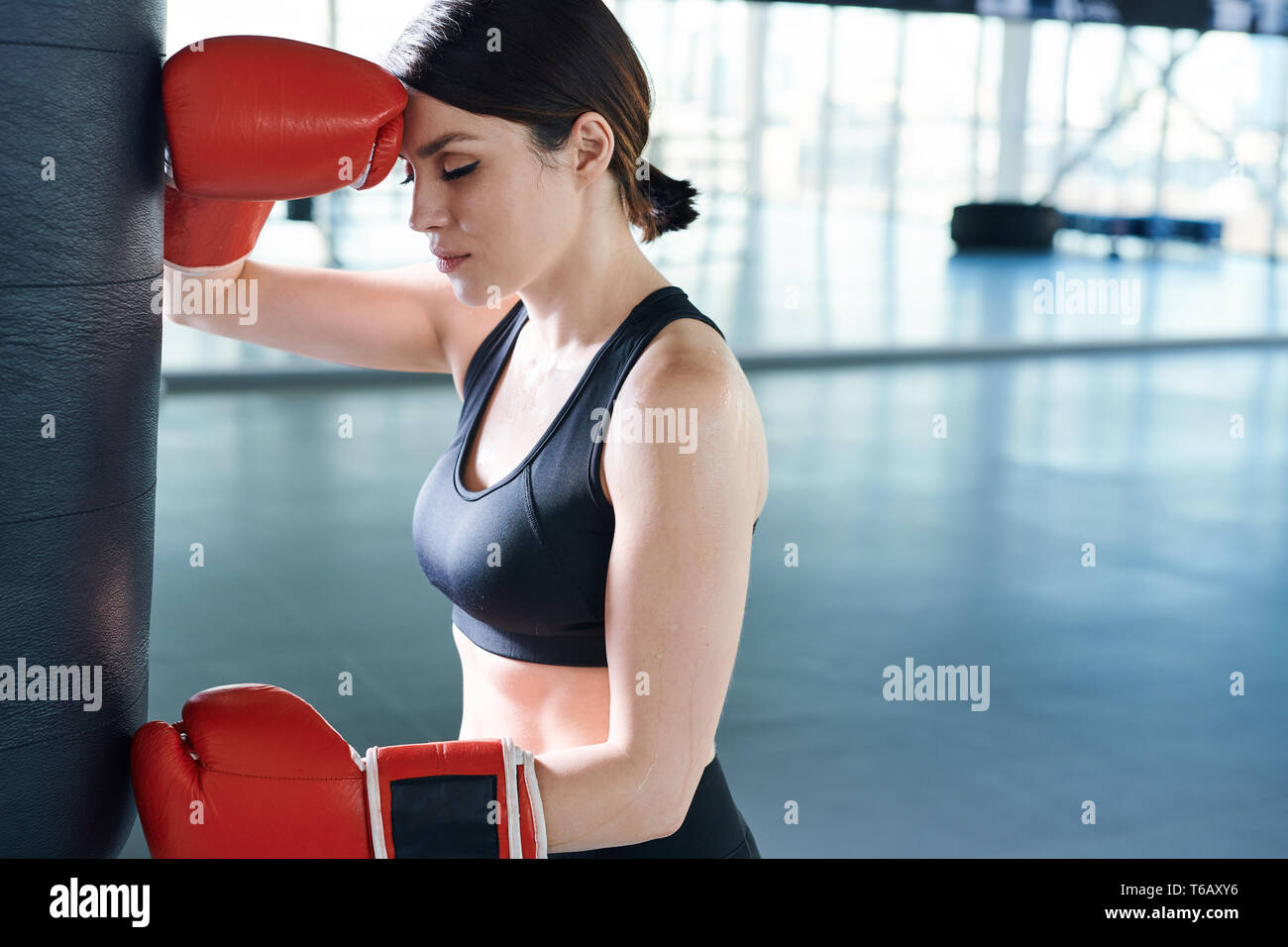 Tiresome workout Stock Photo Alamy