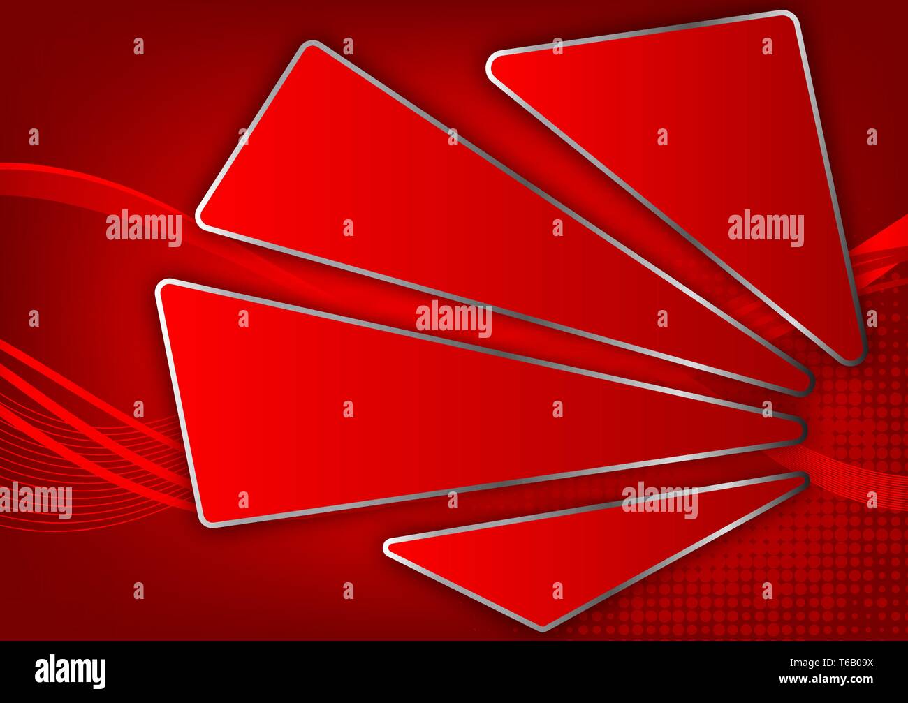 Dark red geometric abstract background vector illustration Stock Vector ...