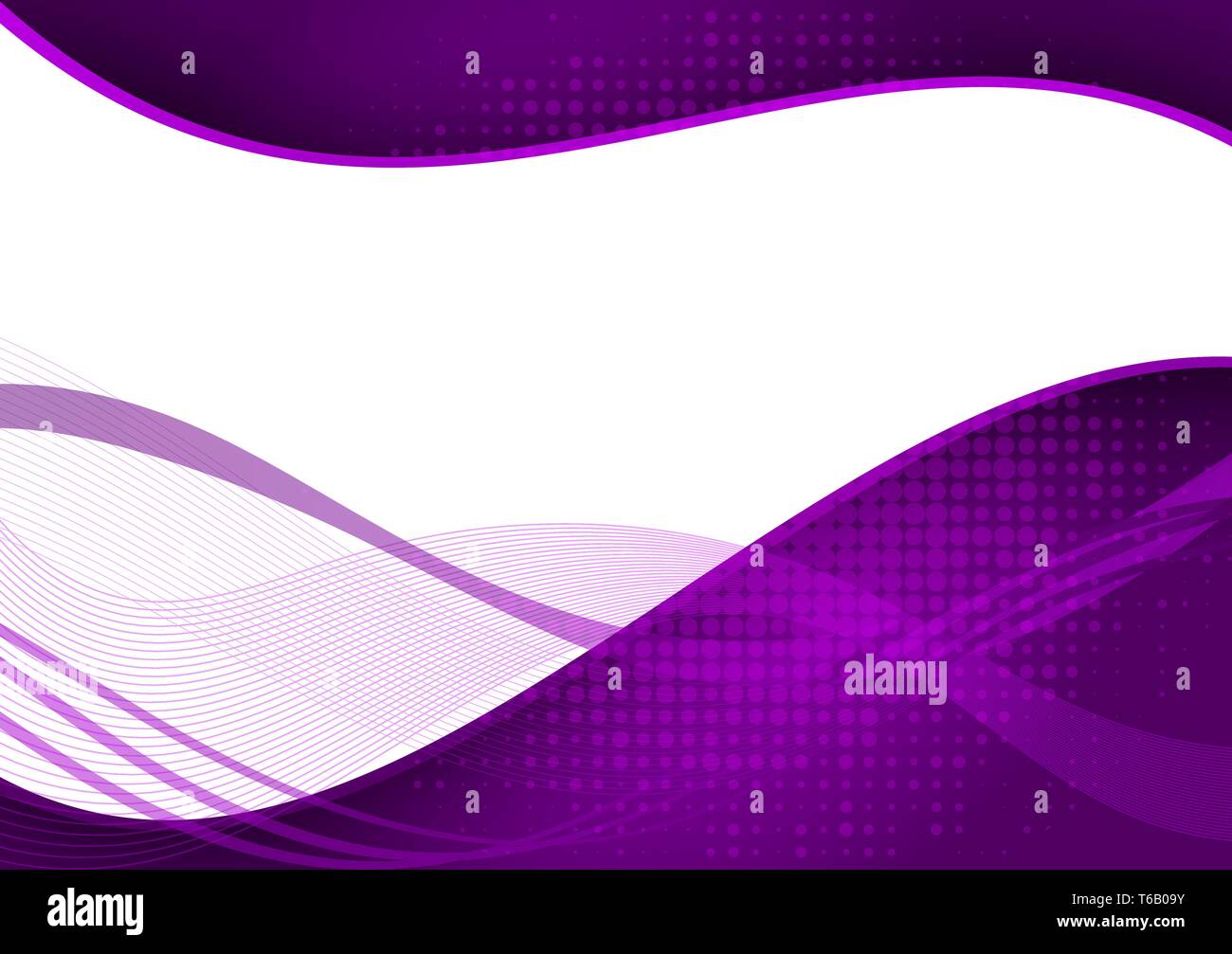 Purple abstract wave abstract background modern design with copy space.  Vector illustration Stock Vector Image & Art - Alamy