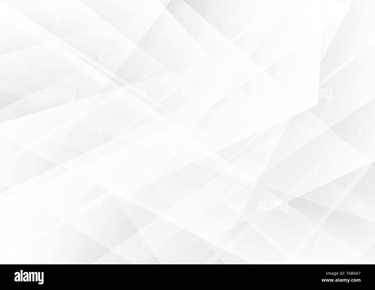 White abstract geometric background vector illustration Stock Vector