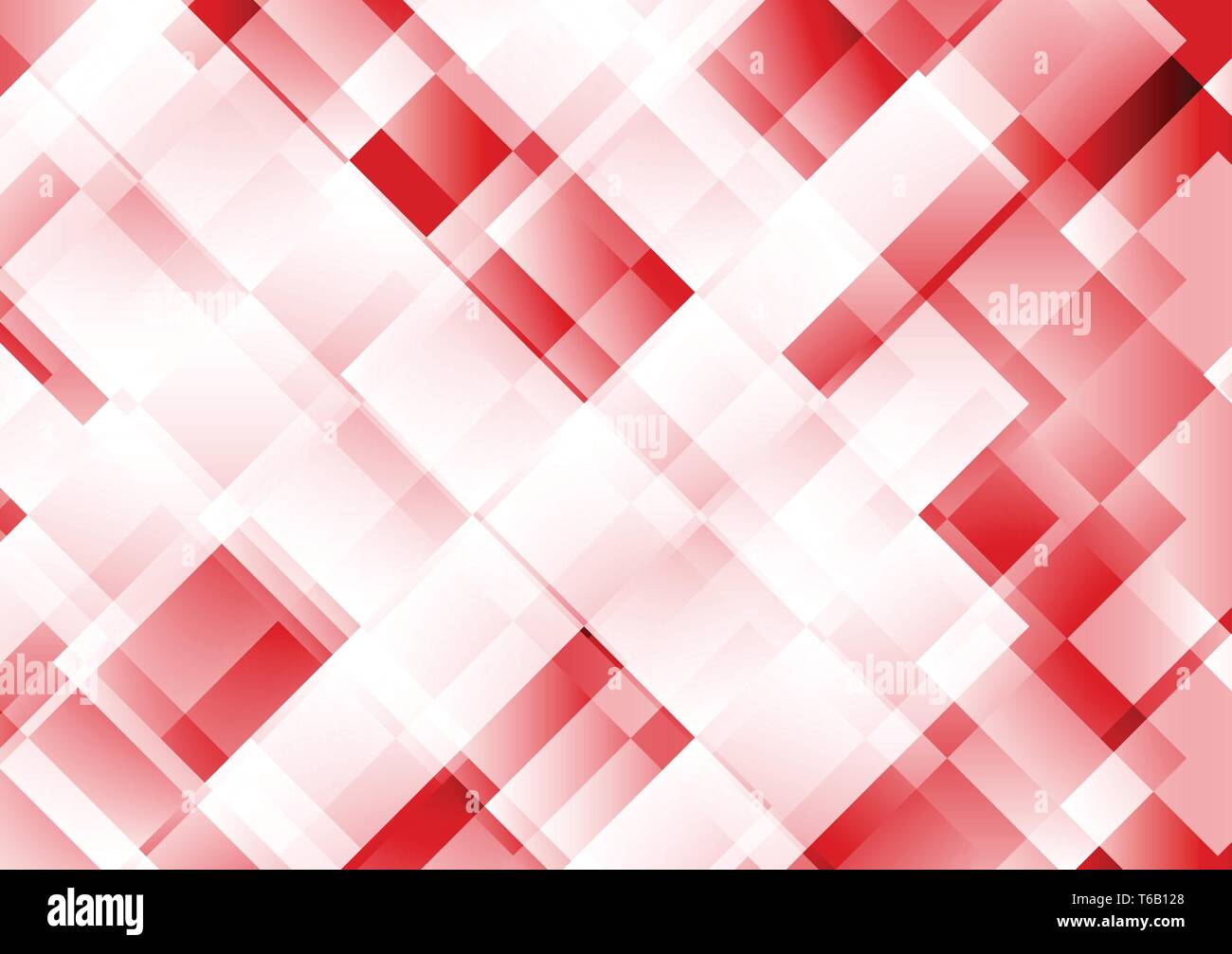 Geometric red color abstract background vector illustration EPS 10 Stock Vector