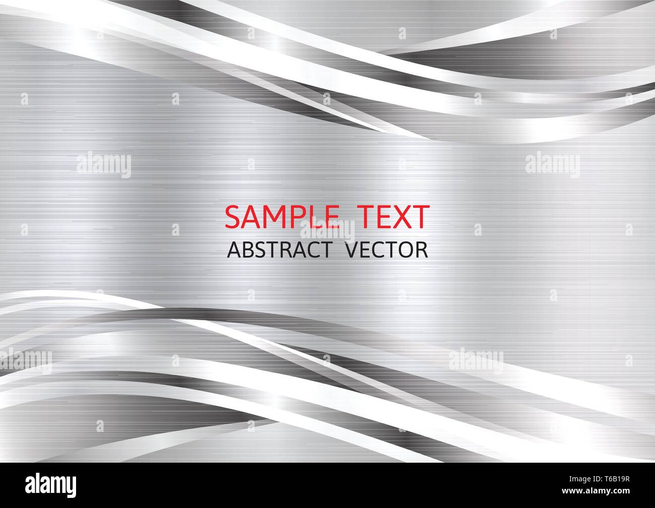 Metallic silver color geometric abstract vector background with copy space,  Graphic design Stock Vector Image & Art - Alamy