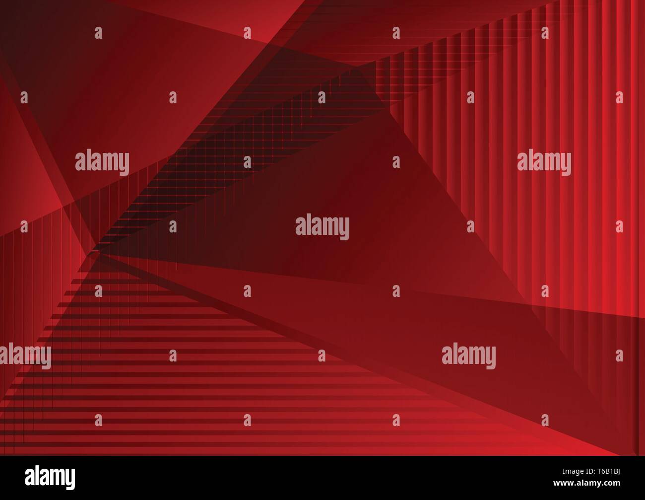 Red color abstract geometric vector background modern design Stock ...